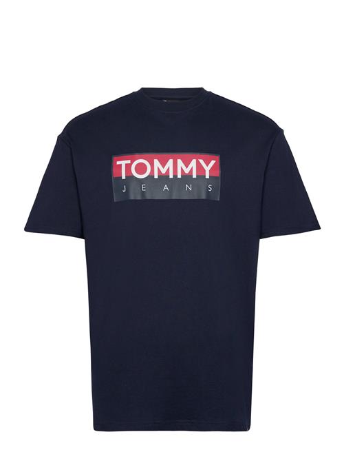 Tjm Reg Rwb Tommy Entry Tee Ext Tommy Jeans Navy