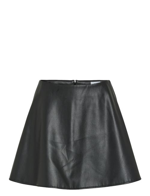 Vimathy Hw Pu Mini Skater Skirt/Ka Vila Black