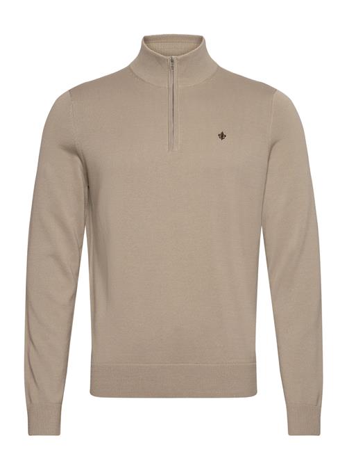 Brian Half Zip Morris Beige