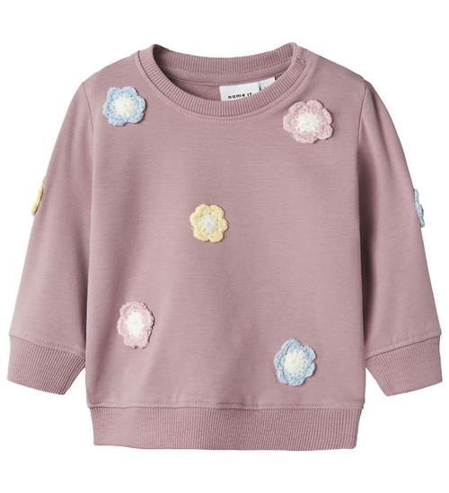 Name It Sweatshirt - NbfTella - Elderberry