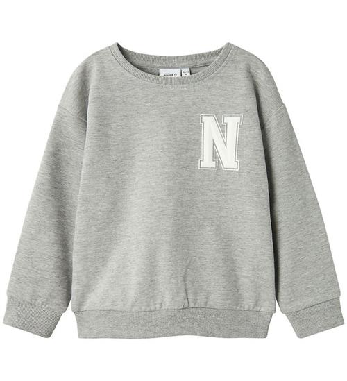 Name It Sweatshirt - NmmTollo - Grey Melange