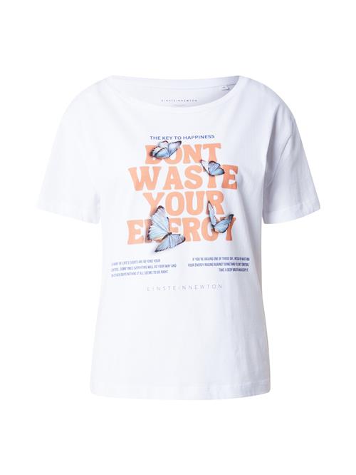 EINSTEIN & NEWTON Shirts  marin / orange / sort / hvid