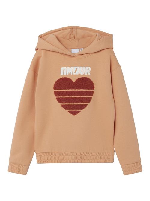 NAME IT Sweatshirt  brun / pink / hvid