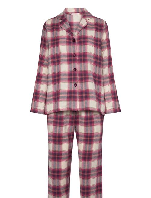 Missya Check Flannel Pyjamas Missya Purple