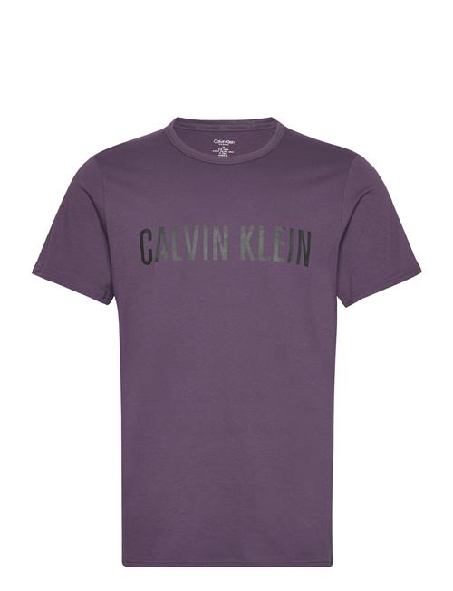 S/S Crew Neck Calvin Klein Purple