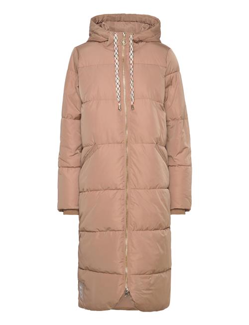 Coster Copenhagen Long Puffer Jacket Coster Copenhagen Beige