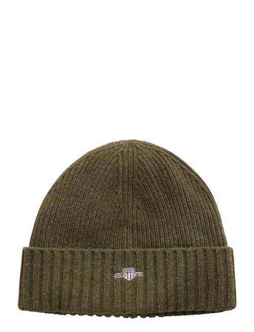 GANT Unisex. Shield Wool Beanie GANT Green