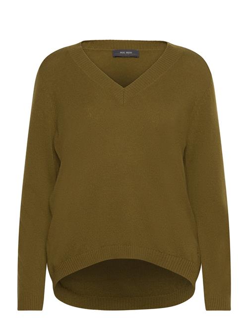 MOS MOSH Mmarlie Cashmere V-Neck Knit MOS MOSH Green