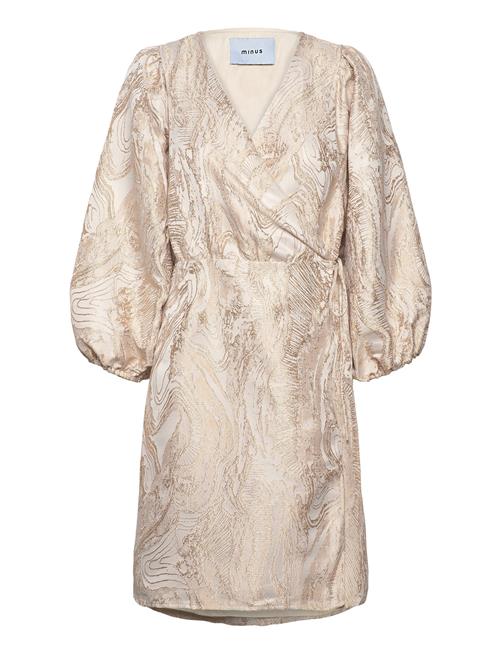 Minus Msalika Short Wrap Dress Minus Gold