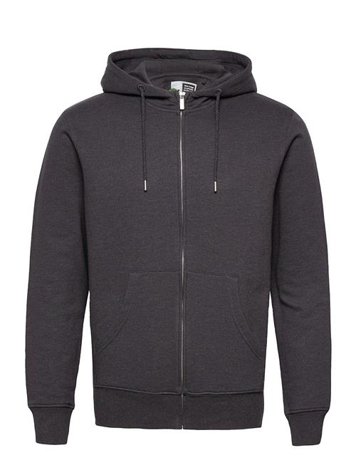 6197724, Sweat - Morgan Zip Organic Solid Grey