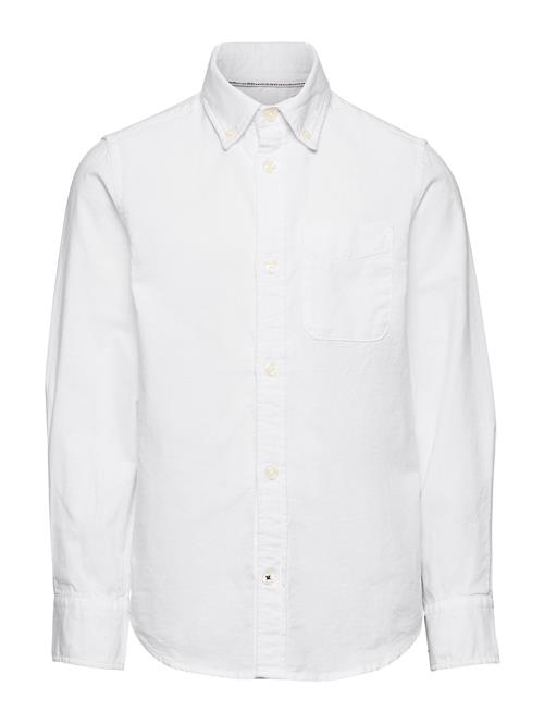 Jack & Jones Jjeoxford Shirt L/S Noos Jnr Jack & J S White