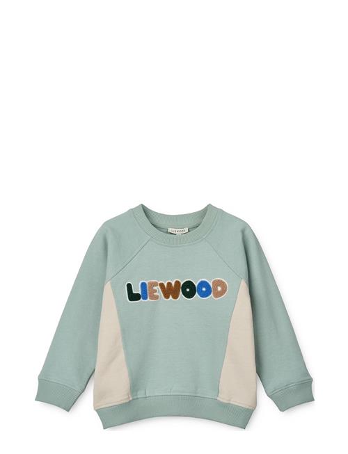 Aude Placement Sweatshirt Liewood Blue