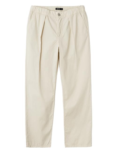 Nlflaja Nw Straight Chino Pant LMTD Beige