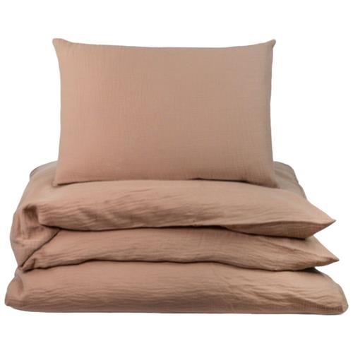 NG Baby Sengesæt bomulds musselin til vugge/afslutning Brown One Size      Unisex