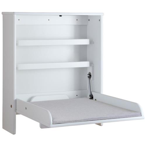 Se NG Baby Skiftemåtte 55x71x2 cm Vægophæng | Grå | 0 ved Babyshop