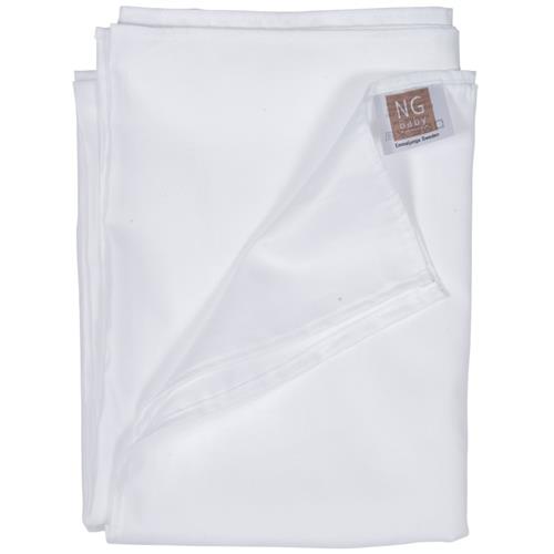 NG Baby Fladt lagen seng White One Size      Unisex