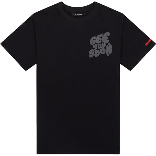 Non-sens Chewing T-shirt Black