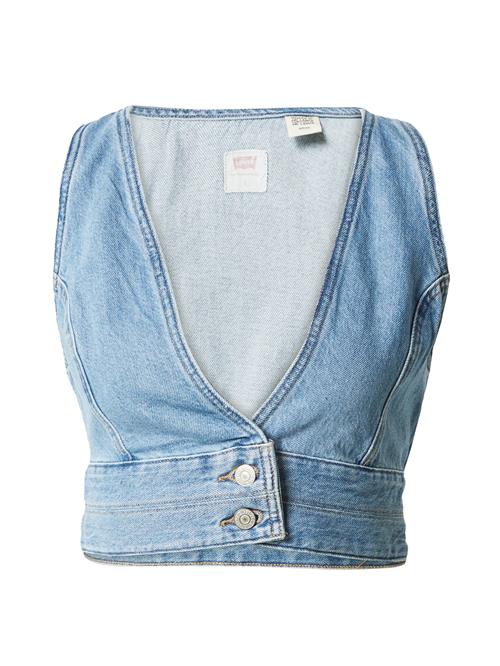 LEVI'S ® Overdel 'Raine Denim Crop Top'  blue denim