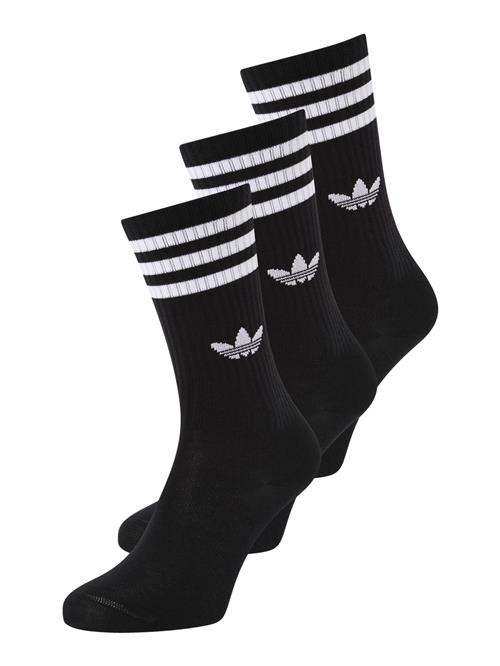 ADIDAS ORIGINALS Sokker 'Solid Crew'  sort / hvid