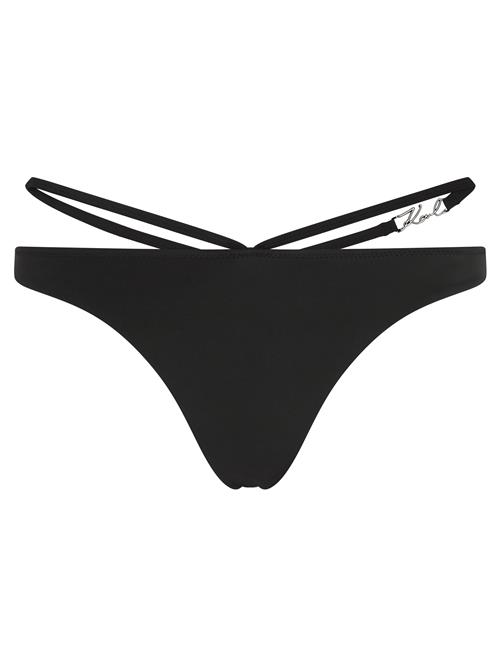 Karl Lagerfeld Bikinitrusse  sort