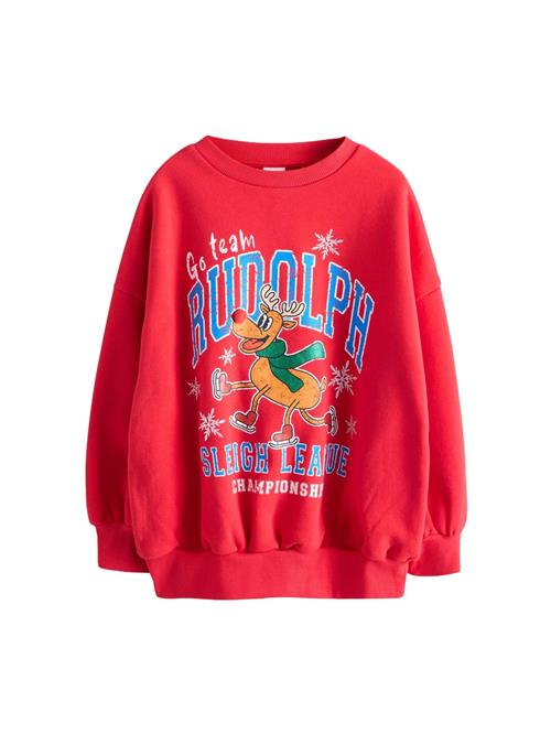 Next Sweatshirt  blandingsfarvet / rød