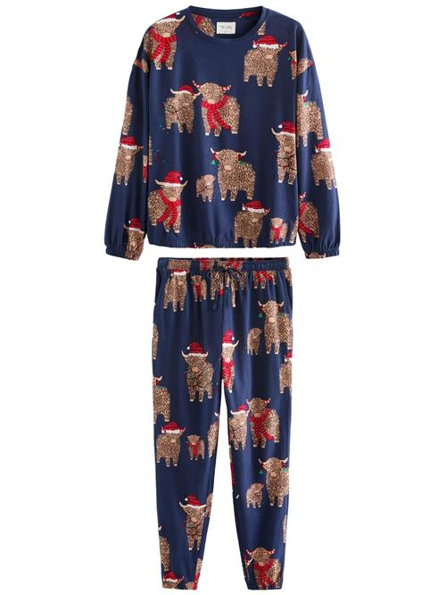 Se Next Pyjamas  navy / blandingsfarvet ved About You