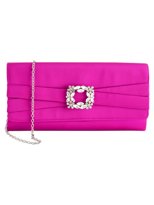 Next Clutch  fuchsia / sølv