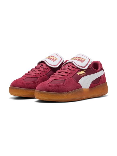 PUMA Sneaker low 'Palermo'  brun / guld / rød / hvid