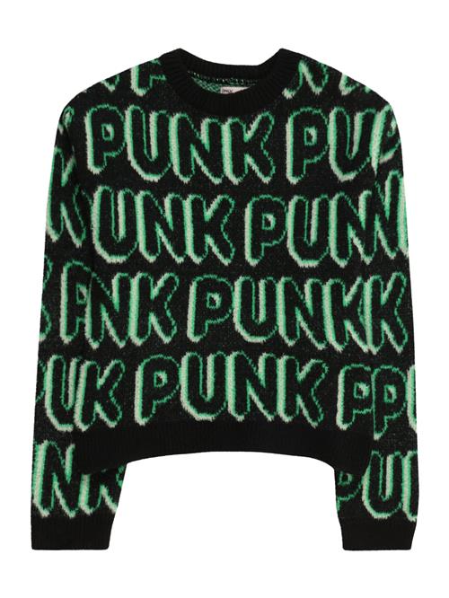 Se KIDS ONLY Pullover 'KOGPUNK'  mint / sort / hvid ved About You