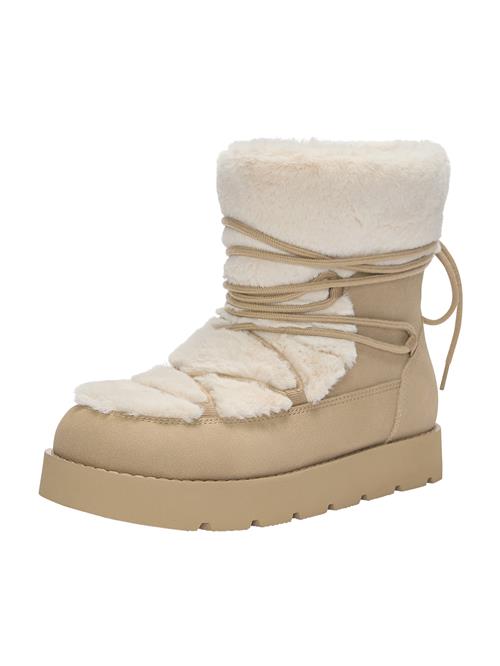 Pull&Bear Snowboots  beige / sand