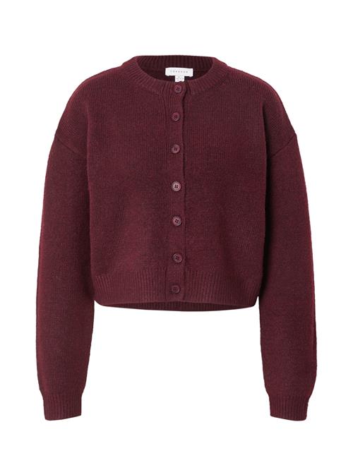 Se TOPSHOP Cardigan  burgunder ved About You