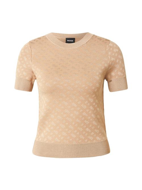 Se BOSS Pullover 'Forkena'  beige / kit ved About You