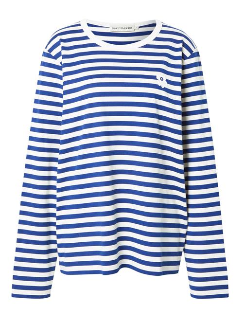 Marimekko Shirts 'TASARAITA'  blå / hvid