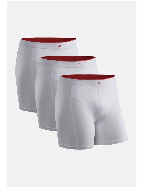 Danish Endurance Men's Bamboo Trunks 3-Pack Danish Endurance White