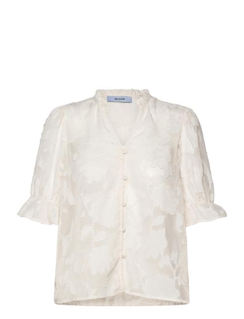 Minus Msrekira V-Neck Blouse Minus Beige