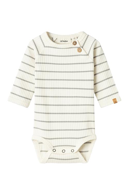 Nbmkail Ls Slim Body Lil Noos Lil'Atelier White