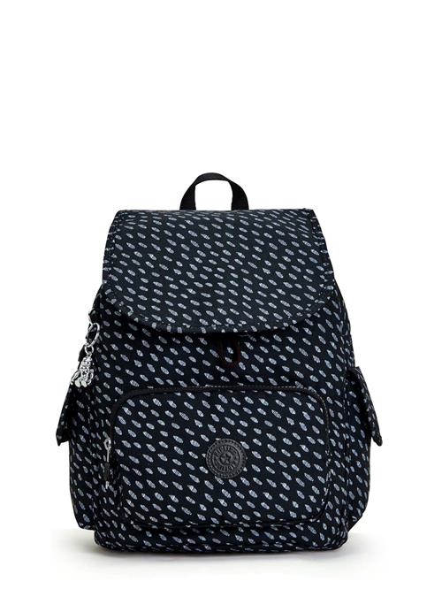 KIPLING Rygsæk 'CITY PACK S'  sort / hvid