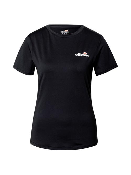 Se ELLESSE Funktionsbluse 'Setri'  mandarin / lys rød / sort / hvid ved About You