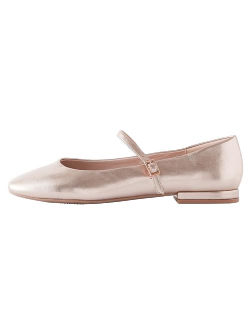 Next Ballerinasko med rem  rosa guld