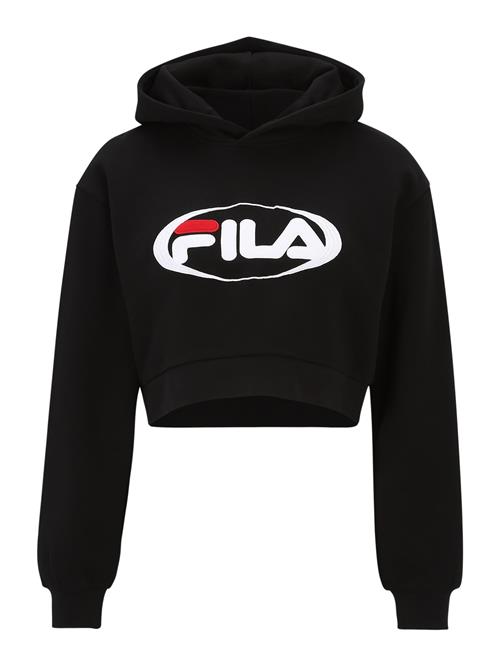 Se FILA Sweatshirt 'LAPALISSE'  rød / sort / hvid ved About You