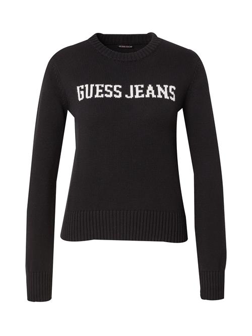 GUESS JEANS Pullover  sort / hvid