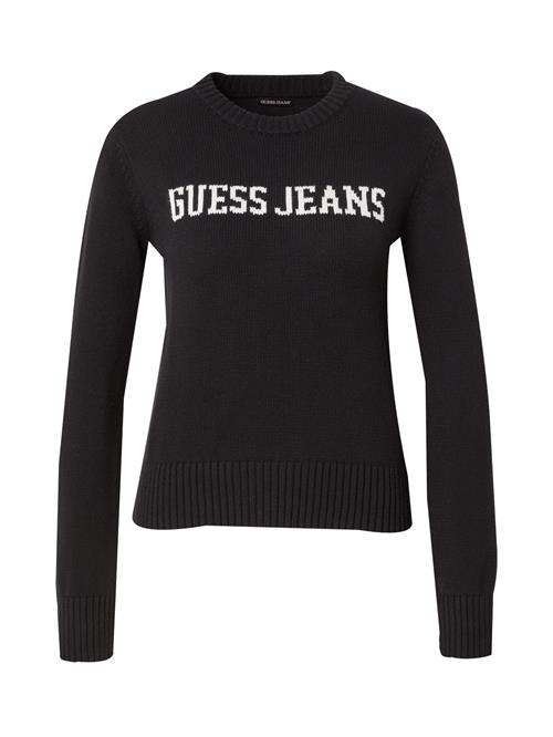 GUESS JEANS Pullover  sort / hvid