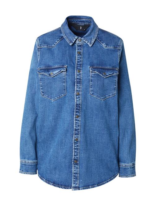 SISTERS POINT Bluse 'OSA-SH2'  blue denim