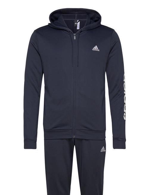 W Linear Ts Adidas Sportswear Navy