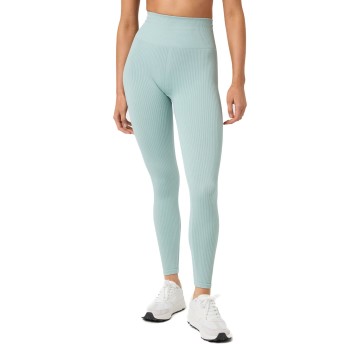 Björn Borg Seamless Rib Tights Lyseblå Small Dame