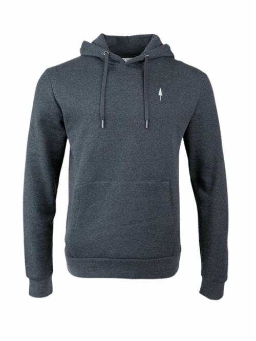 Se NIKIN Sweatshirt 'Tree'  mørkegrå / hvid ved About You