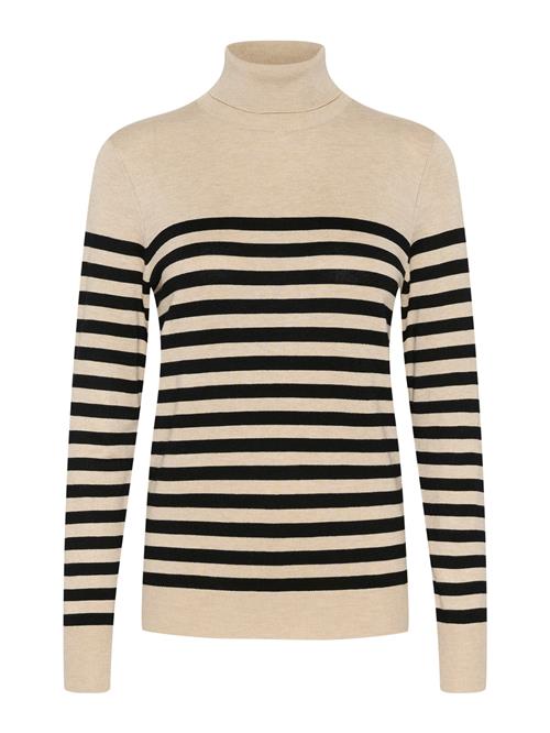 Kaffe Pullover 'Lizza'  beige / sort