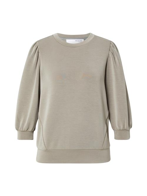 SELECTED FEMME Sweatshirt 'SLFTENNY'  greige