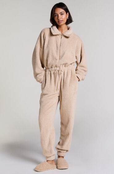 Hunkemöller Onesie Fleece Beige