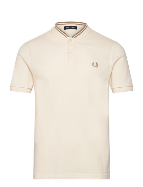 Bomber Collar Polo Fred Perry Beige